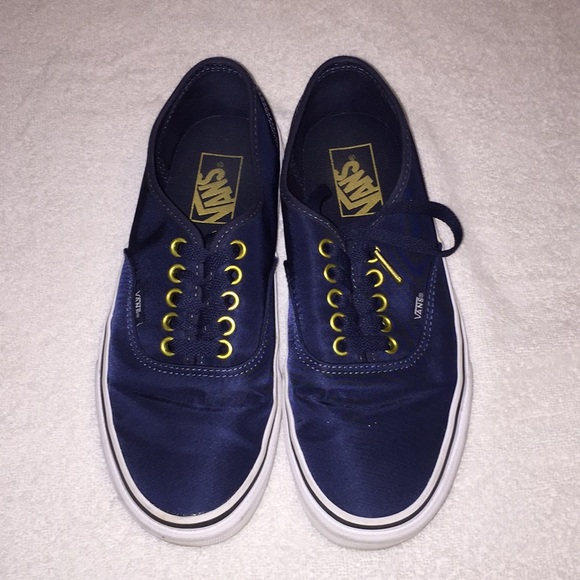 Vans Shoes - Dark Blue Silky Vans